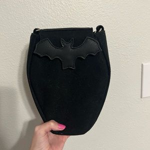 goth crossbody/mini backpack